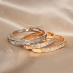 Elegant Classic Crystal Cuff Bracelets For Women