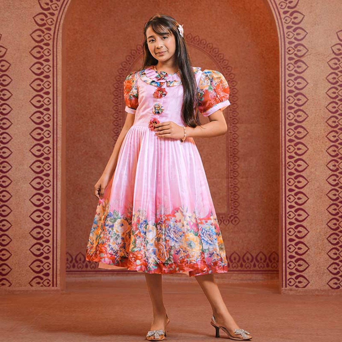 Girls Frock-33512-1100x1100 Girls Frock-33512 - Image 1