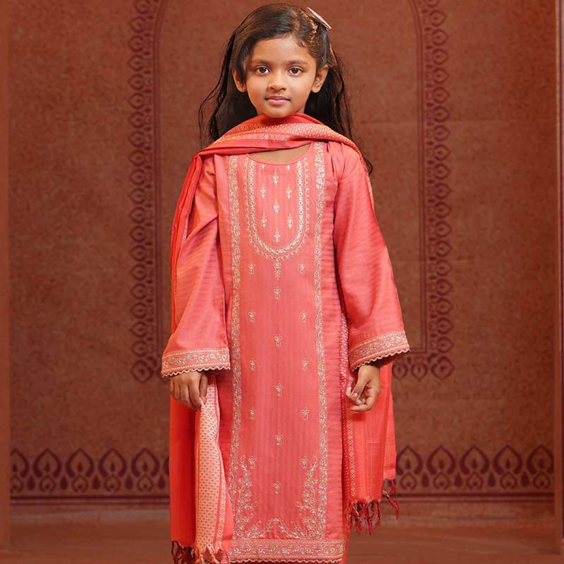 Girls Salwar Kameez Orna-33692-1100x1100 Girls Salwar Kameez Orna-33692 - Image 1